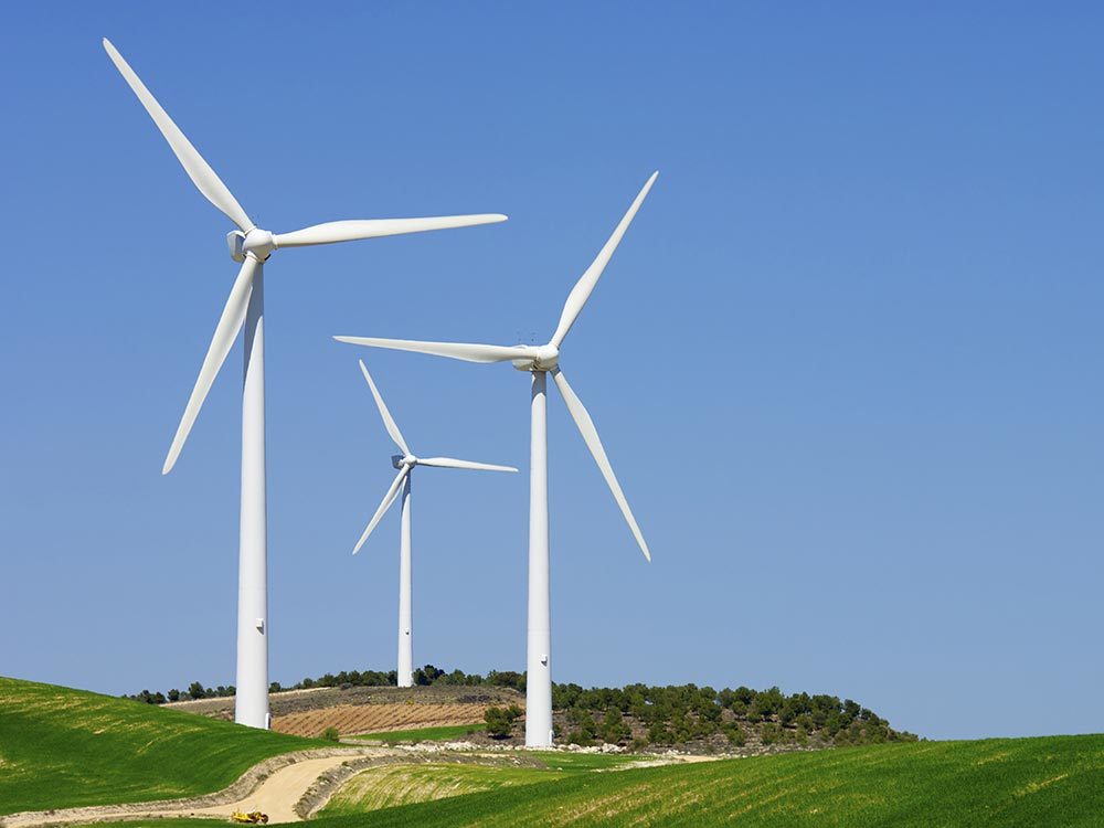 der Windkraftindustrie